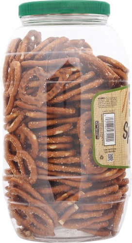 Utz® Sourdough Specials Original Pretzel Barrel Perspective: left