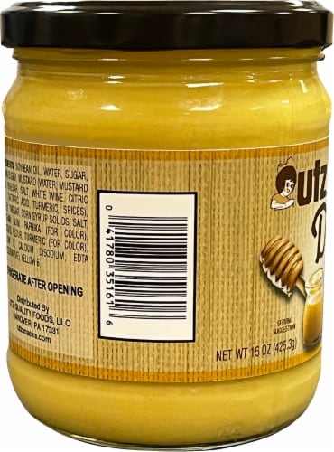 Utz Honey Mustard Pretzel Dip Perspective: left