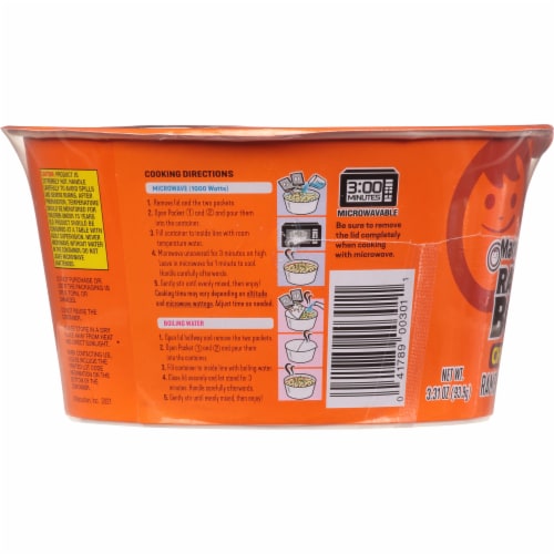 Maruchan® Chicken Flavor Ramen Noodles With Vegetables Bowl Perspective: left