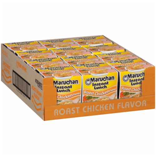 Maruchan® Instant Lunch™ Roast Chicken Ramen Noodle Soup Perspective: left