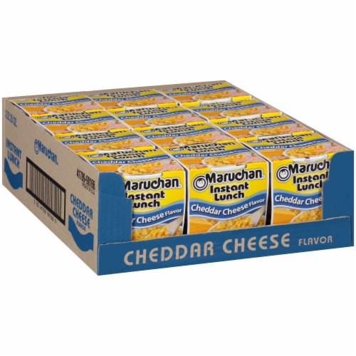 Maruchan® Instant Lunch™ Cheddar Cheese Flavor Ramen Noodle Soup Perspective: left