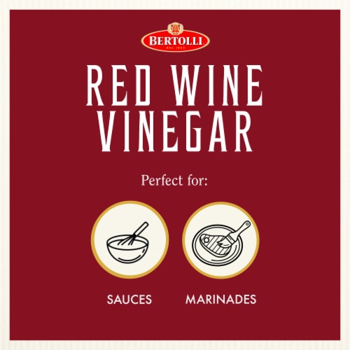 Bertolli Red Wine Vinegar Perspective: left