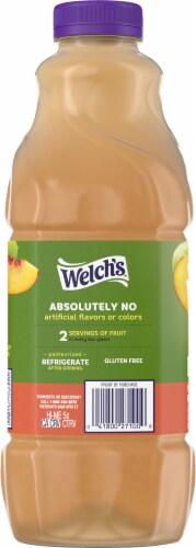 Welch's® 100% White Grape Peach Juice Perspective: left