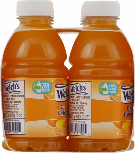 Welch's® Orange Pineapple Juice Perspective: left