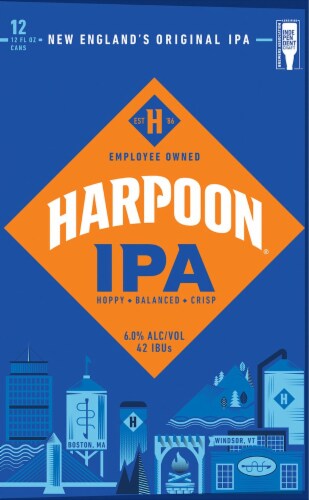 Harpoon IPA Beer Perspective: left