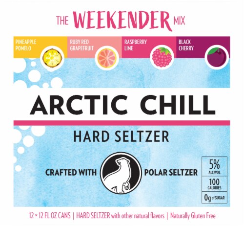 Polar Seltzer Hard Seltzer Variety Pack Perspective: left