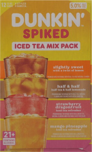 Dunkin'™ Spiked Iced Tea Mix Pack Perspective: left