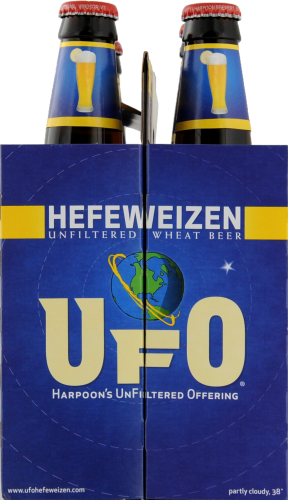 Harpoon UFO Hefeweizen Perspective: left