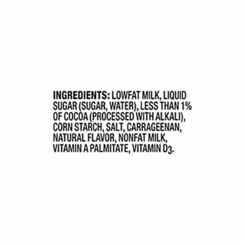 TruMoo 1% Lowfat Chocolate Milk Perspective: left