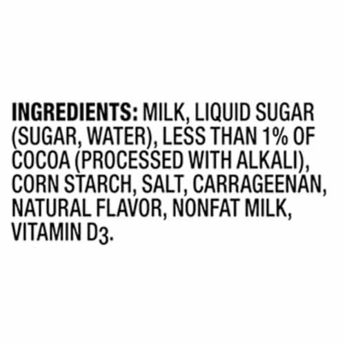 TruMoo Whole Chocolate Milk Perspective: left