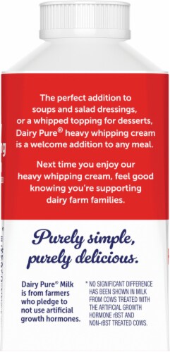 Dairy Pure® Heavy Whipping Cream Perspective: left
