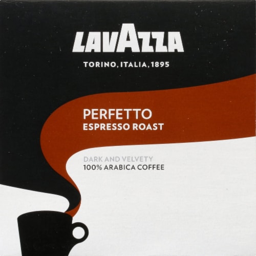 Lavazza Espresso Ground Coffee K-Cup Pods, 0.41 oz, 10 count