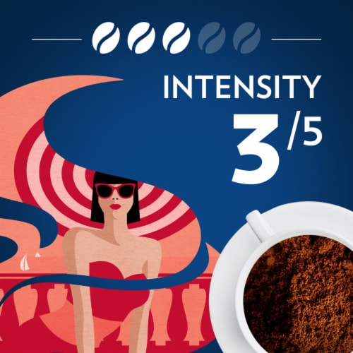 LavAzza Classico Medium Roast Ground Coffee Perspective: left