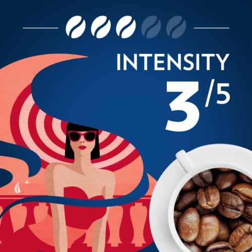 Lavazza Classico Medium Roast Whole Bean Coffee Perspective: left