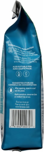 LavAzza Tierra Organic Amazonia Ground Coffee Perspective: left