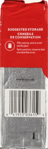 LavAzza Qualita Rossa Ground Coffee Perspective: left