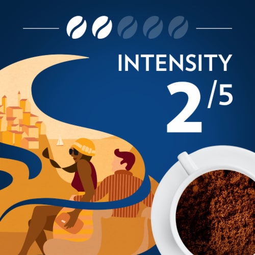 LavAzza Costiera Gran Aroma Light Roast Ground Coffee Perspective: left