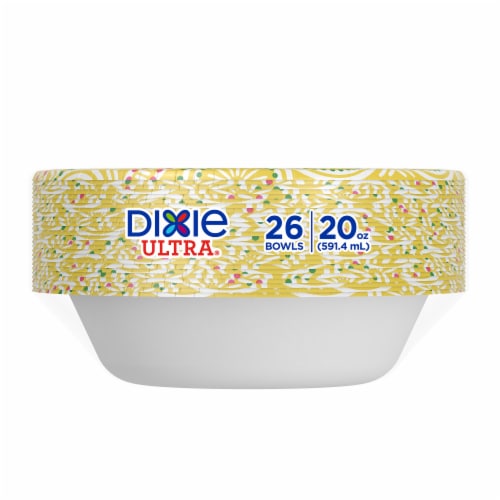 Dixie Ultra® Ultimate Strength Paper Bowls Perspective: left