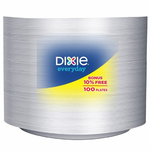 Dixie Everyday 8 1/2 Inch Paper Plates Perspective: left