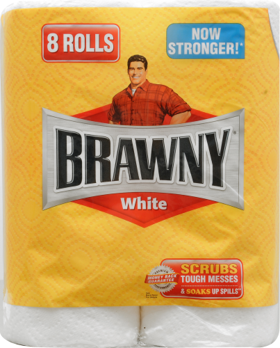 Brawny Paper Towels Perspective: left