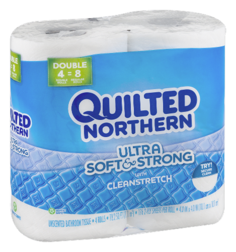 Quilted Northern Toilet Paper Bath Tissue 4 rolls Food 4 Less