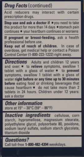Tagamet®  200mg Value Size Heartburn & Acid Indigestion Reducer Perspective: left