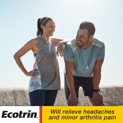 Ecotrin Pain Releiving Tablets 325mg Perspective: left