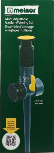 Melnor Multi-Adjustable Garden Watering Set Perspective: left