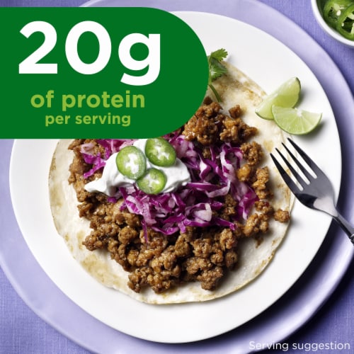 Jennie-O® Taco Seasoned Ground Turkey - 1 Lb. Tray Perspective: left