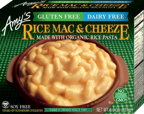 Amy's® Vegan Rice Macaroni & Cheeze Frozen Meal Perspective: left
