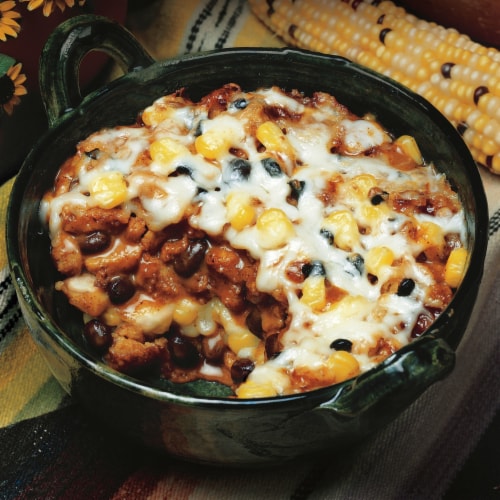 Amy's Mexican Casserole Perspective: left