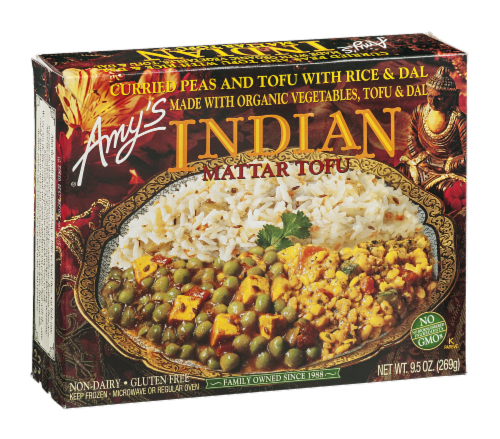 Amy's Indian Matter Tofu Perspective: left