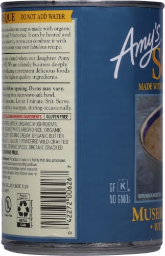 Amy's® Soups Mushroom Porcini Bisque Perspective: left