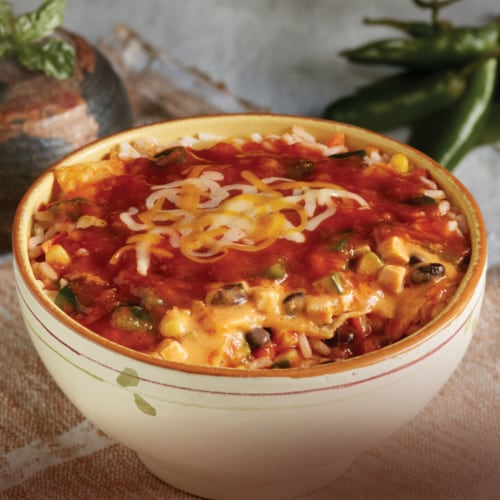 Amy's Chile Relleno Casserole Bowl Perspective: left