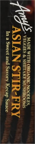 Amy's® Asian Stir-Fry Frozen Meal Perspective: left
