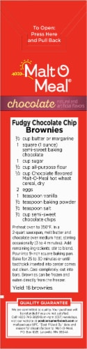 Malt-O-Meal® Chocolate Hot Wheat Cereal Perspective: left