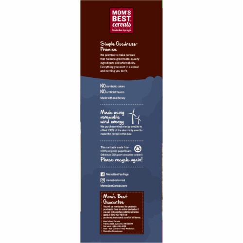 Mom's Best® Honey Nut Toasty O's® Cereal Perspective: left