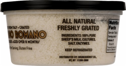 Boar's Head Pecorino Romano Cheese Perspective: left