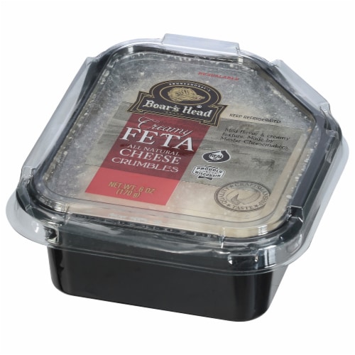Boar's Head Creamy Feta Cheese Perspective: left