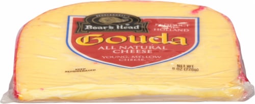 Boar's Head Gouda Cheese Perspective: left