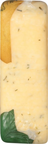 Boar's Head Cream Havarti Cheese with Dill Perspective: left