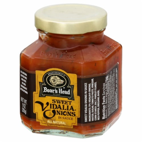 Boar's Head Sweet Vidalia Onions in Sauce Perspective: left
