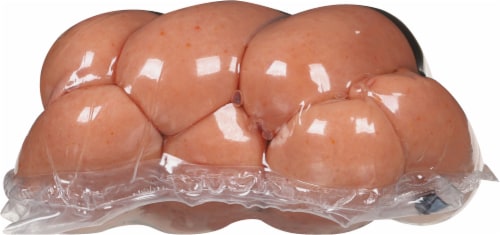 Boar's Head Uncured Pork & Beef Frankfurters Perspective: left