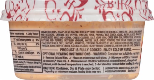 Boar’s Head Blazing Buffalo Style Chicken Dip 10 oz Perspective: left