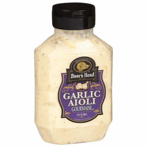 Boar's Head Garlic Aioli Gourmaise Perspective: left