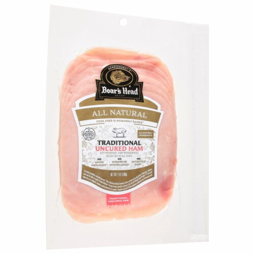 Boar's Head All Natural Traditional Uncured Ham Perspective: left