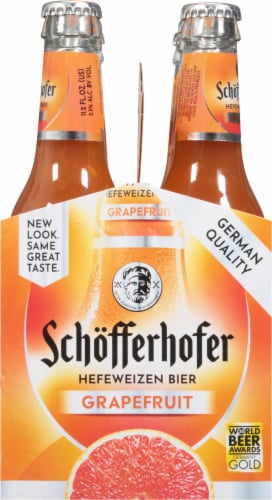 Schofferhofer Grapefruit Hefeweizen Perspective: left