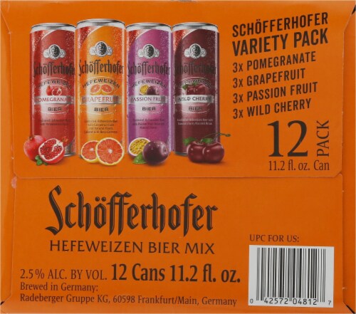Schofferhofer Beer Variety Mix Perspective: left