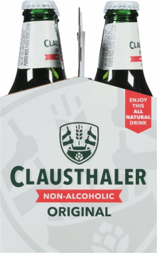 Clausthaler Premium Non-Alcoholic Beer Perspective: left