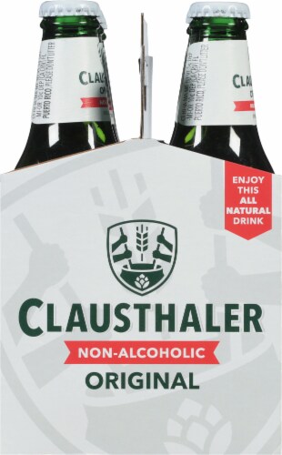Clausthaler Premium Non-Alcoholic Beer Perspective: left